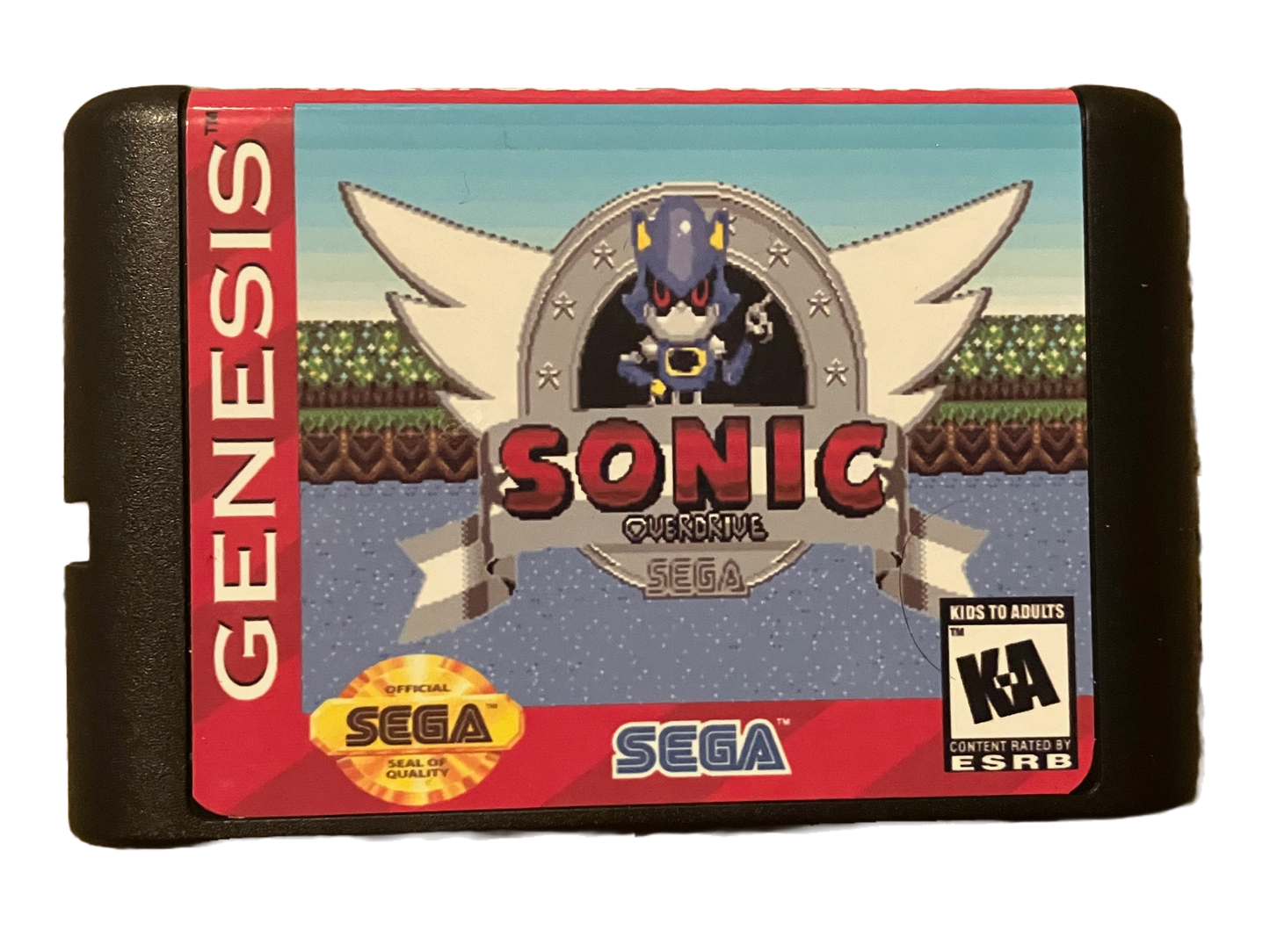 Sonic Metal Overdrive Sega Genesis Video Game Puzzles LTD
