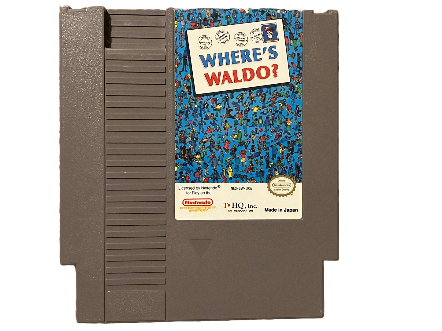 Where's Waldo Nintendo NES Video Game