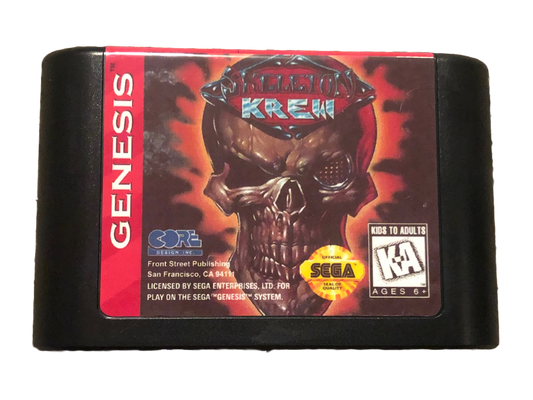 Skeleton Krew Sega Genesis Video Game