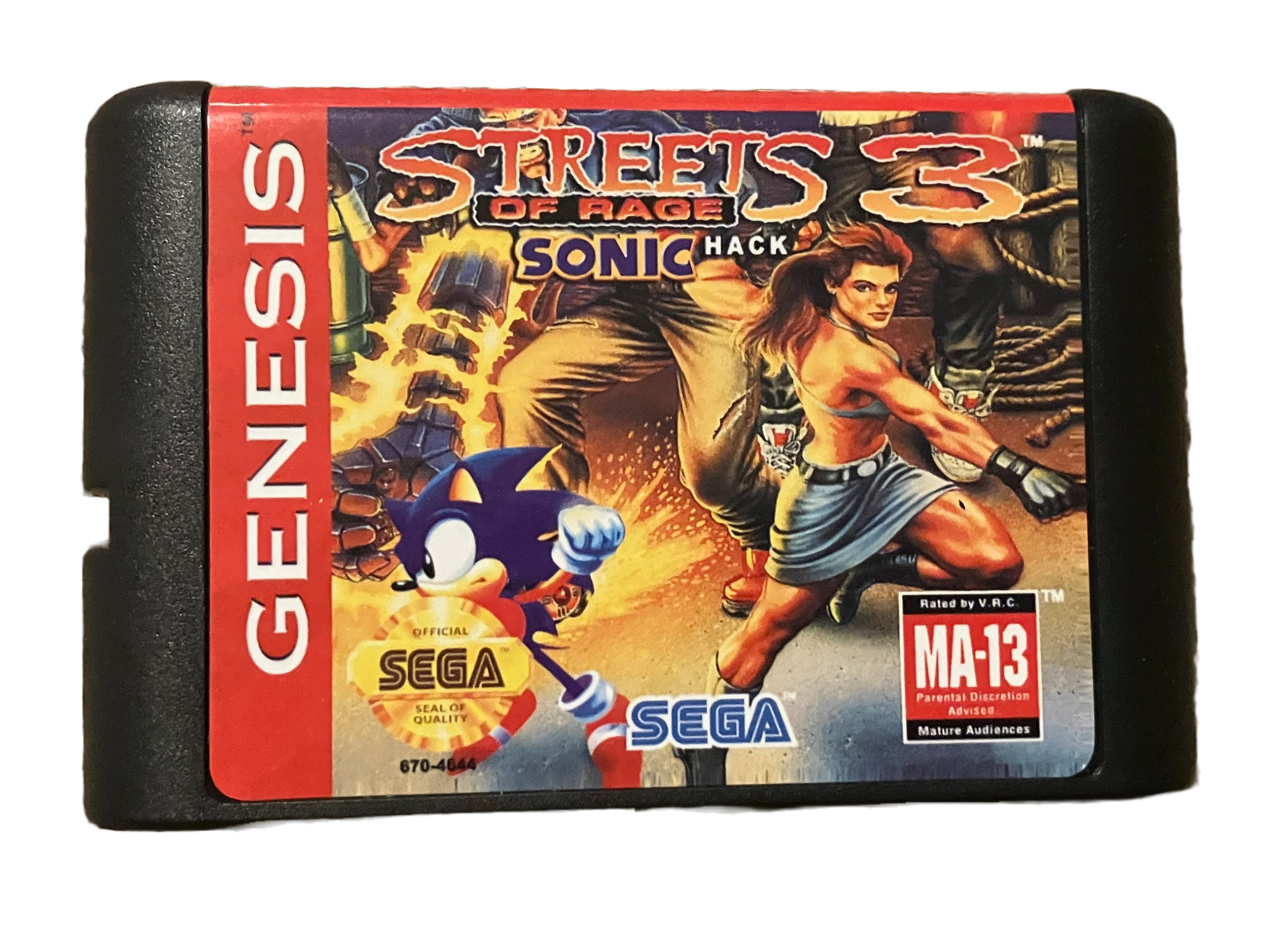 Streets Of Rage 3 Sonic Hack Sega Genesis Video Game – Puzzles LTD