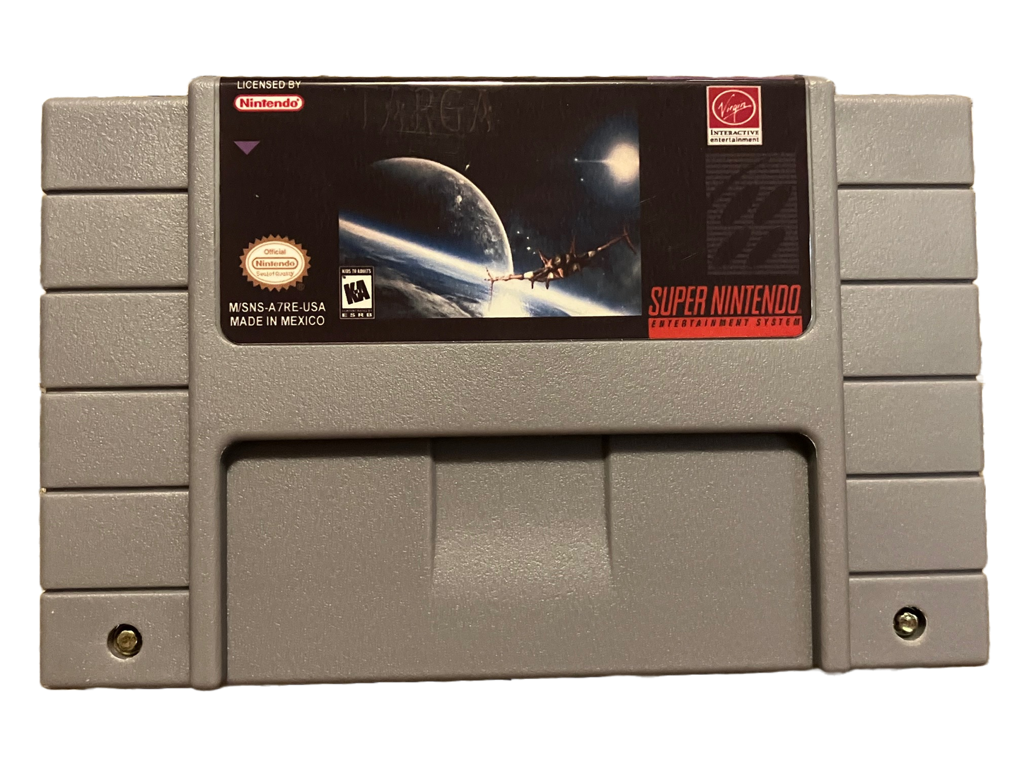 Targa Super Nintendo SNES Video Game