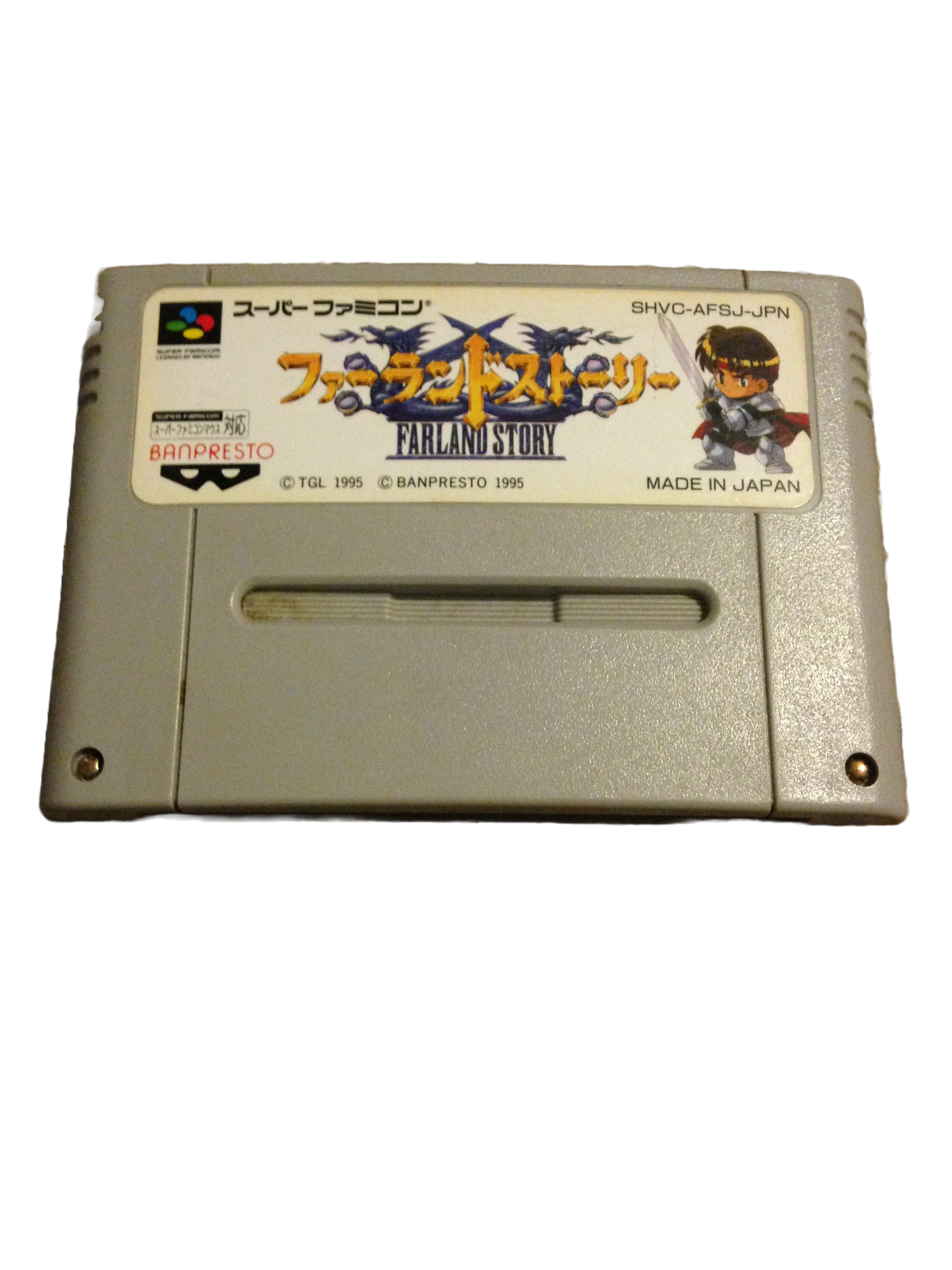 Farland Story Nintendo Super Famicom Video Game.