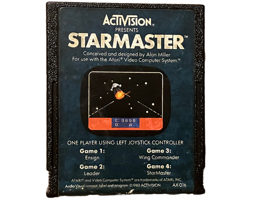 Starmaster Atari 2600 Video Game