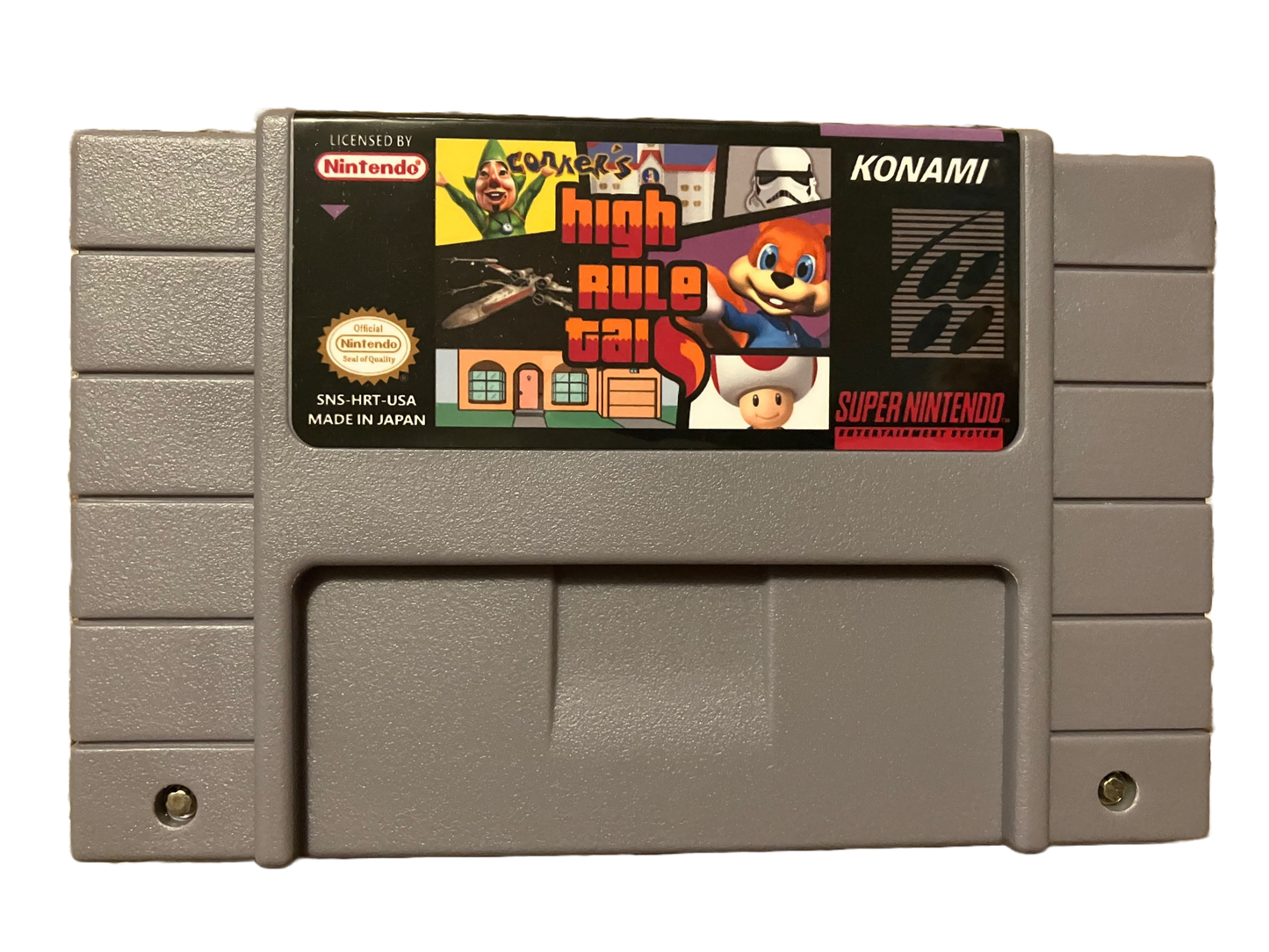 Conkers High Tale Rule Super Nintendo SNES Video Game – Puzzles LTD