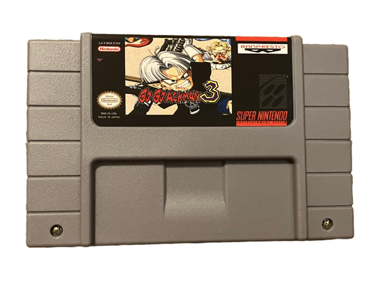 Go! Go! Ackman 3 Super Nintendo SNES Video Game