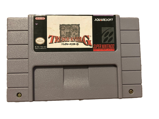 Treasure Hunter G Super Nintendo SNES Video Game