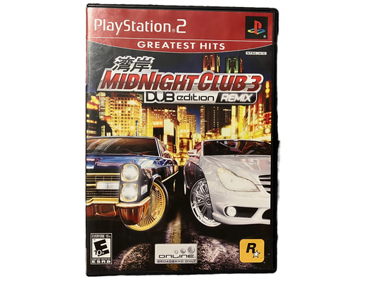 Midnight Club 3 Dub Edition Sony PlayStation 2 PS2 Complete