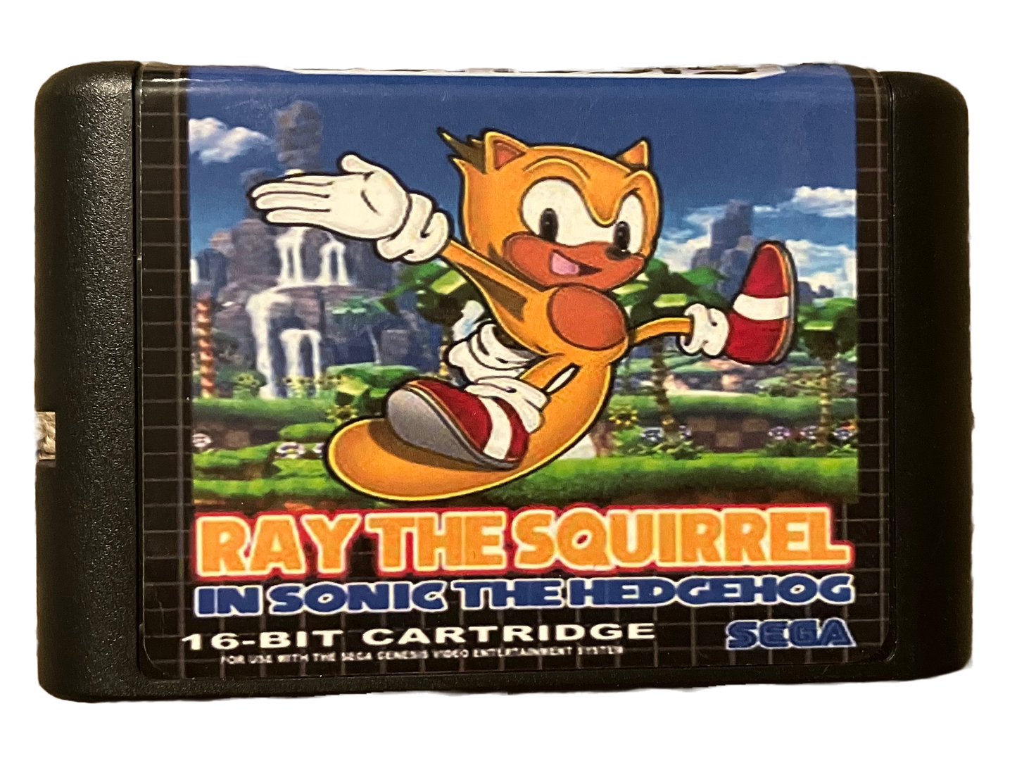 Ray The Squirrel in Sonic The Hedgehog Sega Genesis Video Game