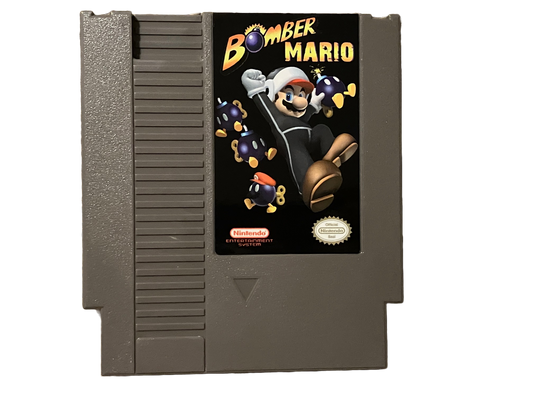 Bomber Mario Nintendo NES Video Game