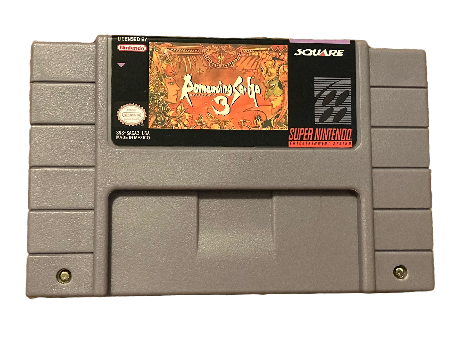 Romancing Saga 3 Super Nintendo SNES Video Game