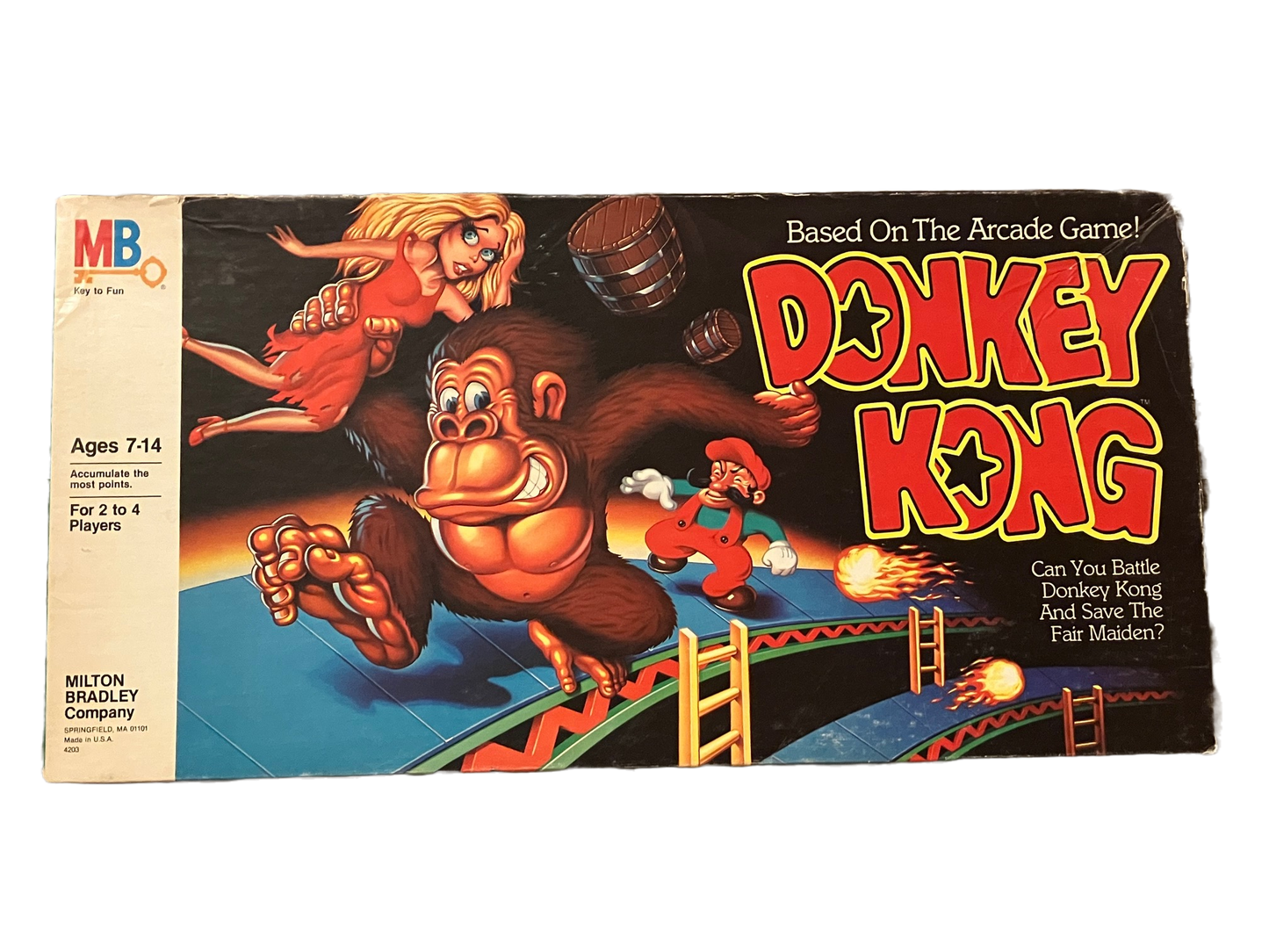 Donkey Kong Vintage 1982 Board Game