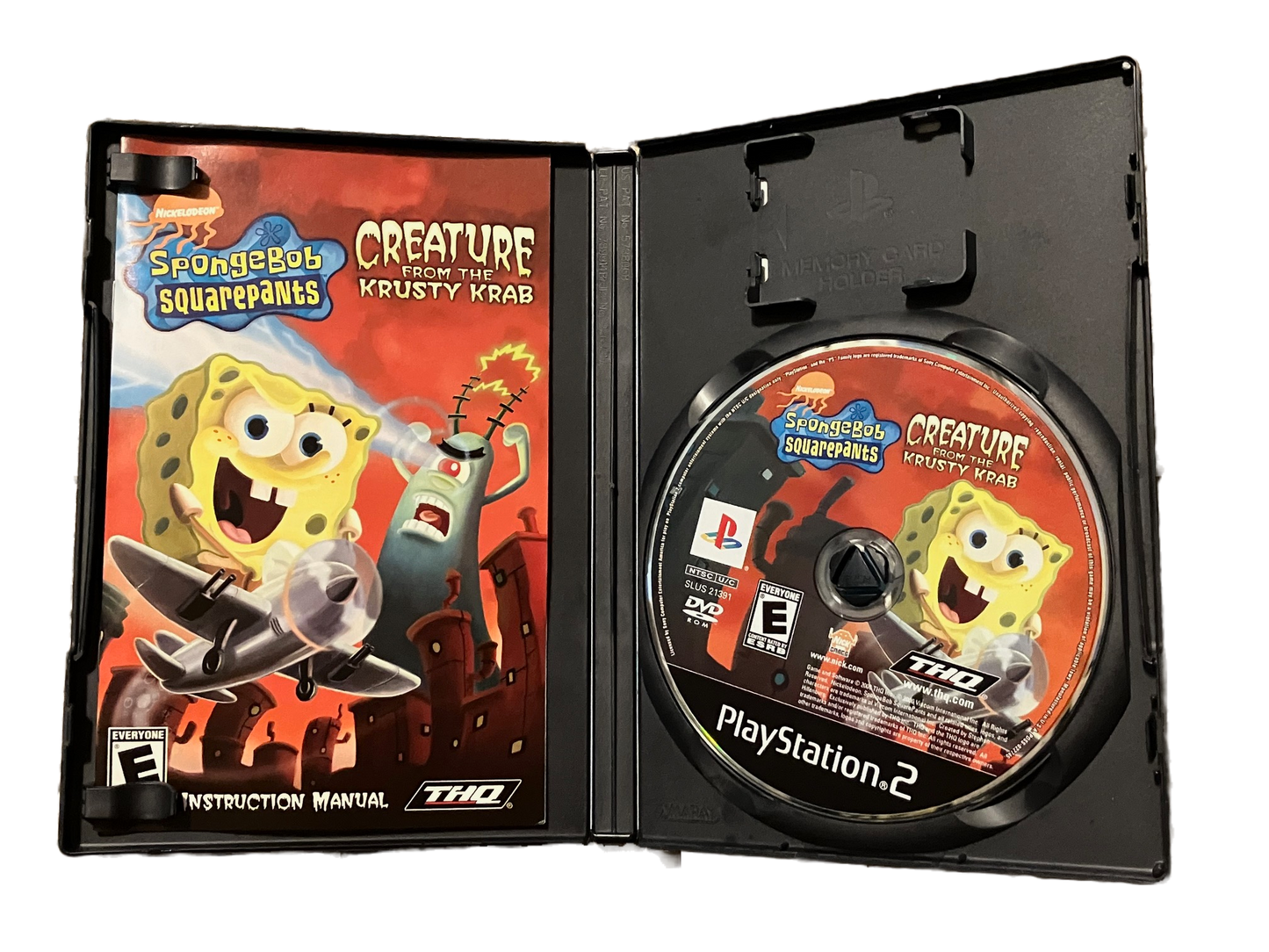 SpongeBob SquarePants: Creature from Krusty Krab Sony Playstation 2 PS2 Complete