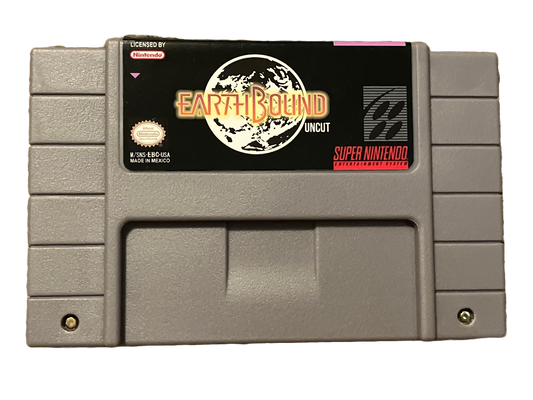 Earthbound Uncut Super Nintendo SNES Video Game