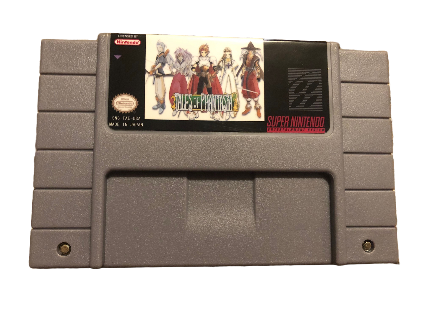 Tales of Phantasia Super Nintendo SNES Video Game