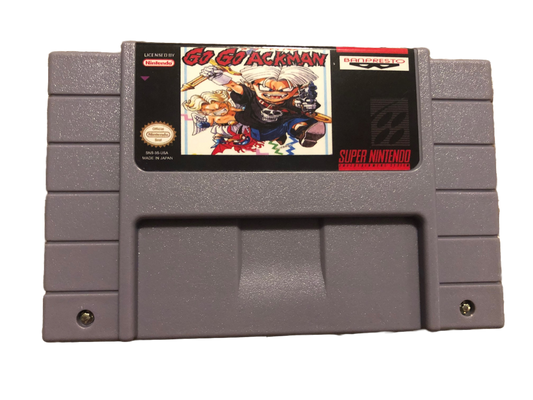 Go! Go! Ackman Super Nintendo SNES Video Game