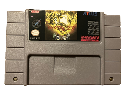 Shin Megami Tensei II Super Nintendo SNES Video Game