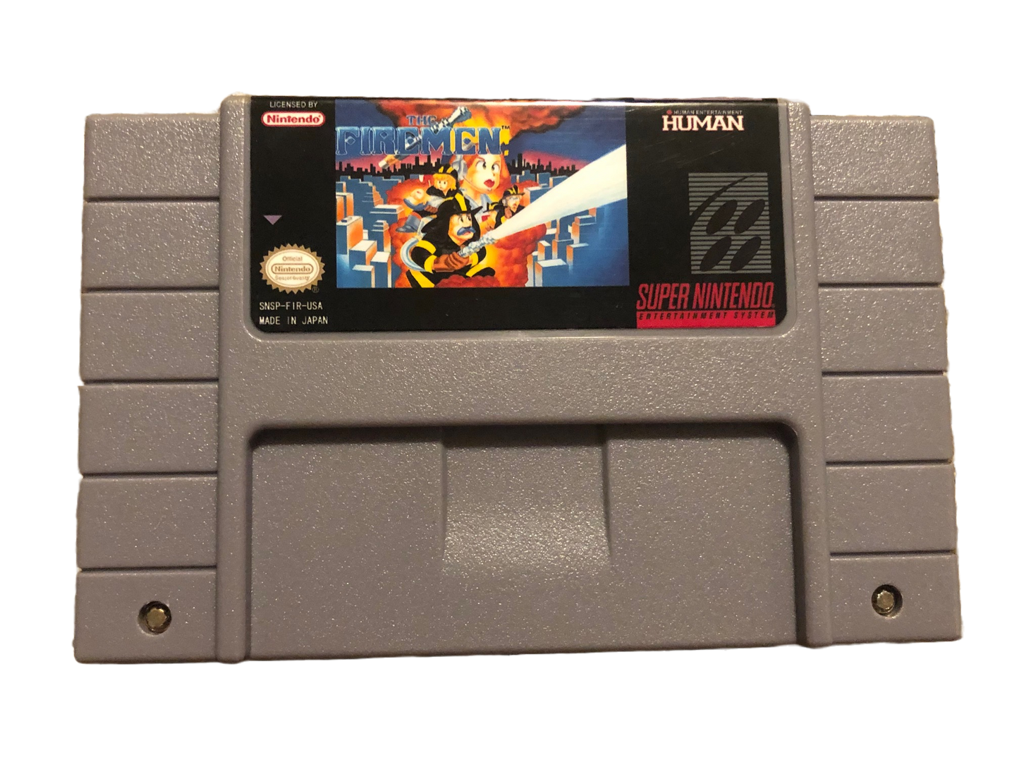 The Firemen Super Nintendo SNES Video Game