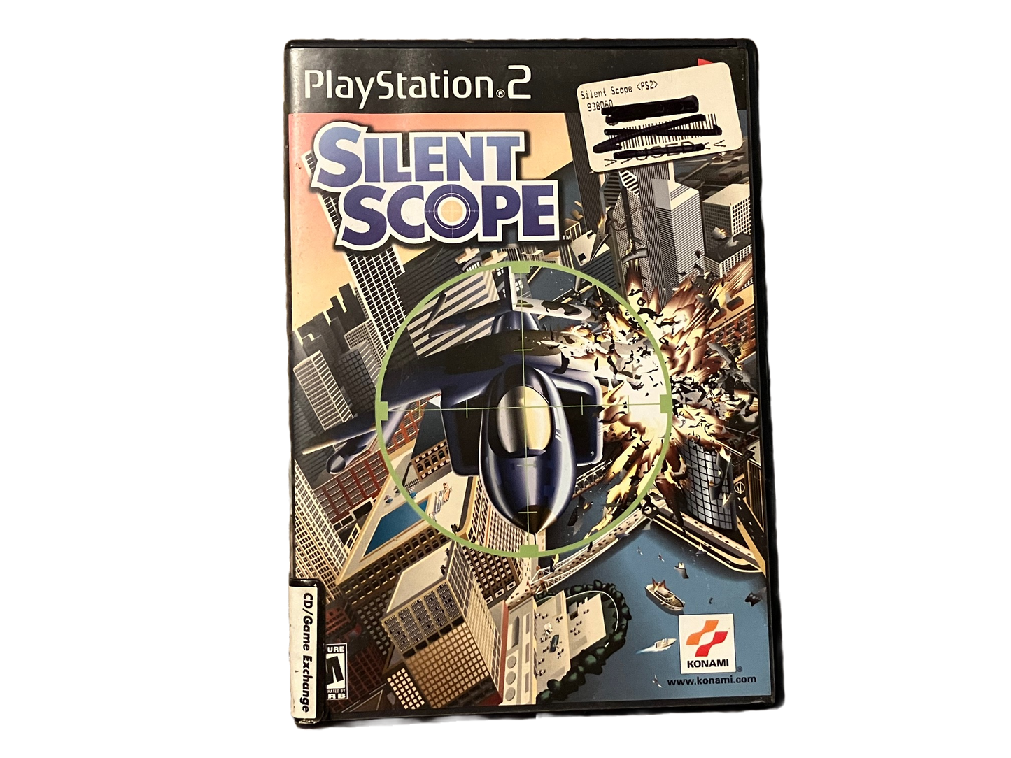 Silent Scope Sony PlayStation 2 PS2 Complete