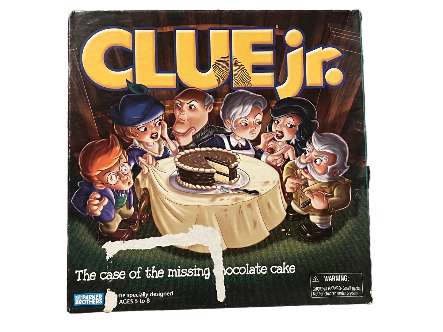 Clue Jr The Case of the Missing Chocolate Cake Board Game