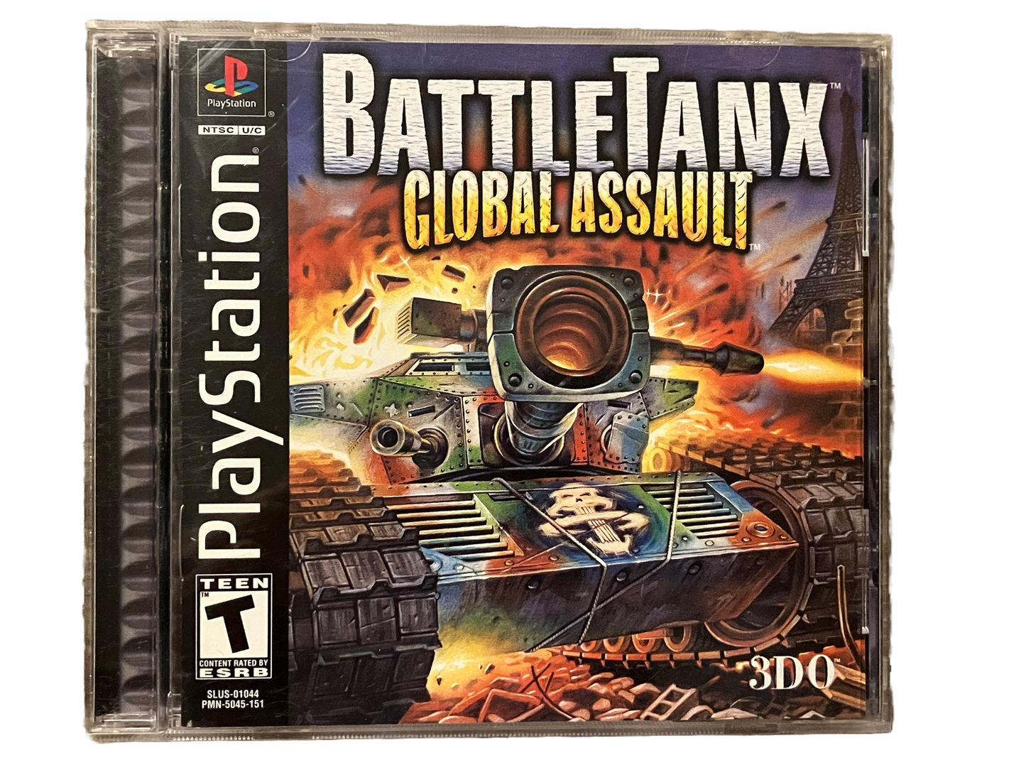 BattleTanx Global Assault Sony PlayStation PS1 Complete