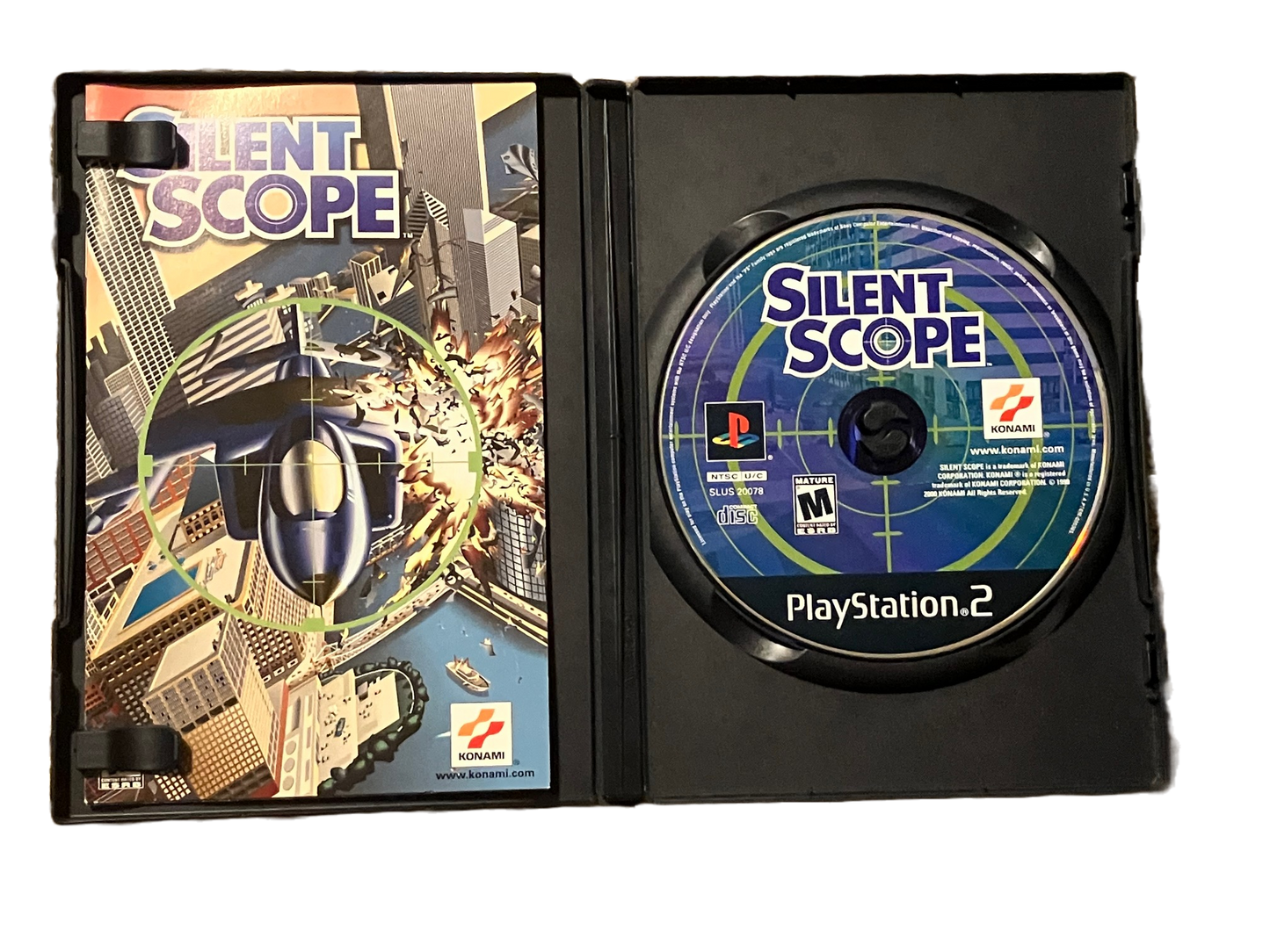 Silent Scope Sony PlayStation 2 PS2 Complete