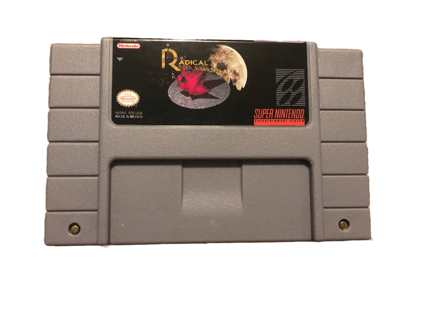 BS Radical Dreamers Super Nintendo SNES Video Game