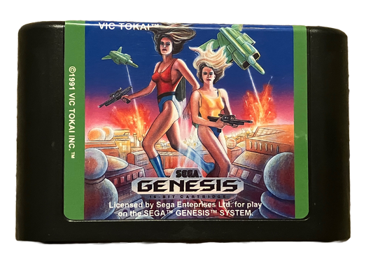 Trouble Shooter Sega Genesis Video Game