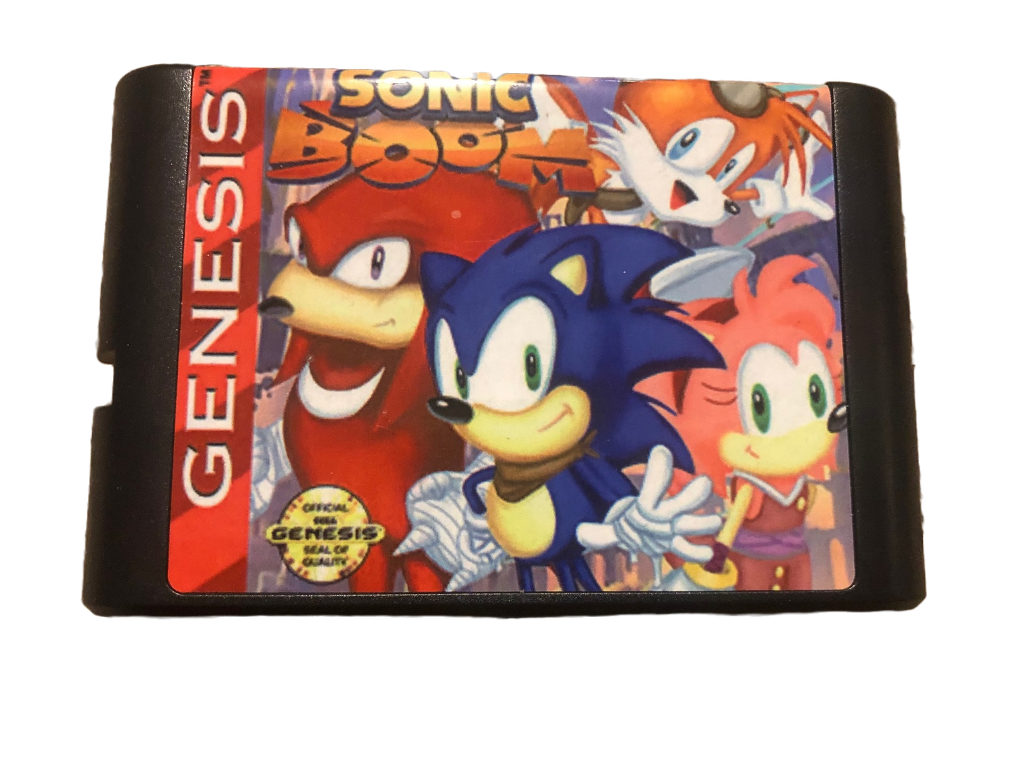 Sonic Boom Sega Genesis Video Game.