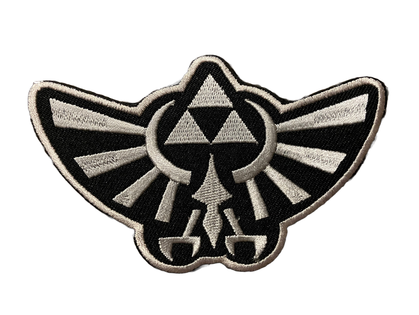Legend of Zelda Silver Tri Force Patch