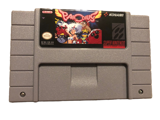 Parodius Super Nintendo SNES Video Game