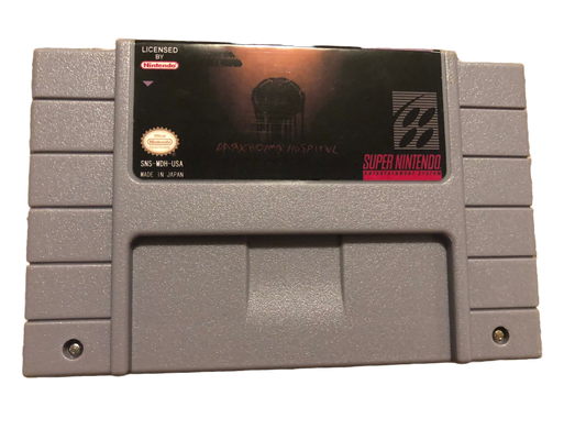 Super Metroid Darkholme Hospital Super Nintendo SNES Video Game