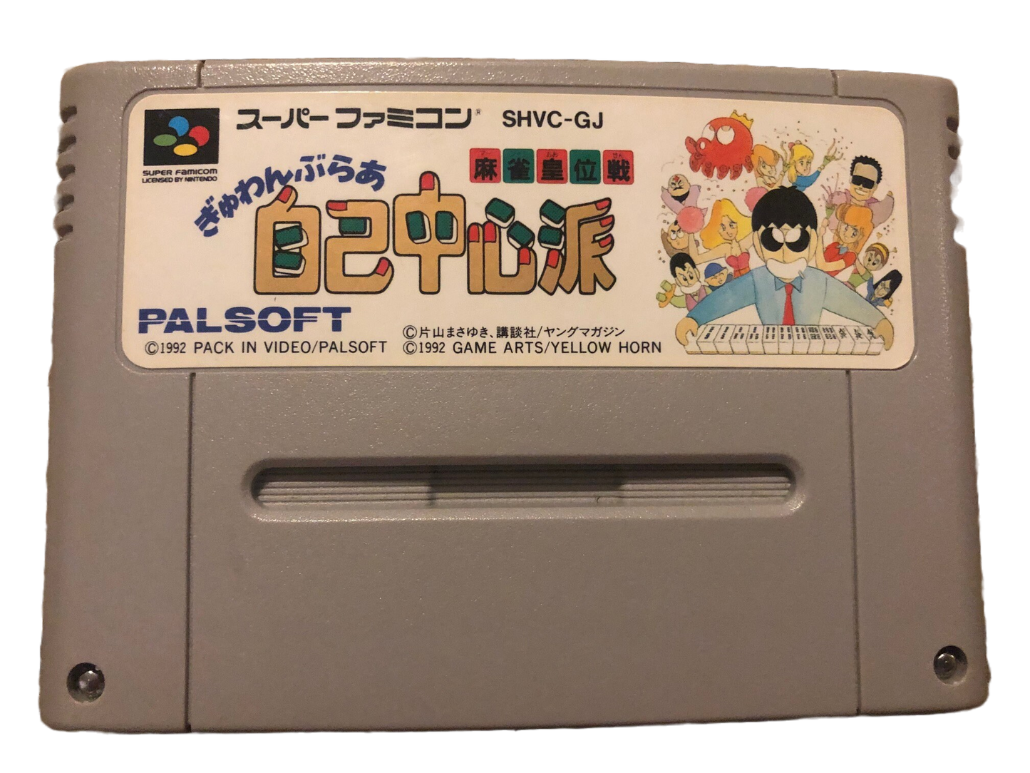 Gambler Jiko Chushin Ha Nintendo Super Famicom Video Game