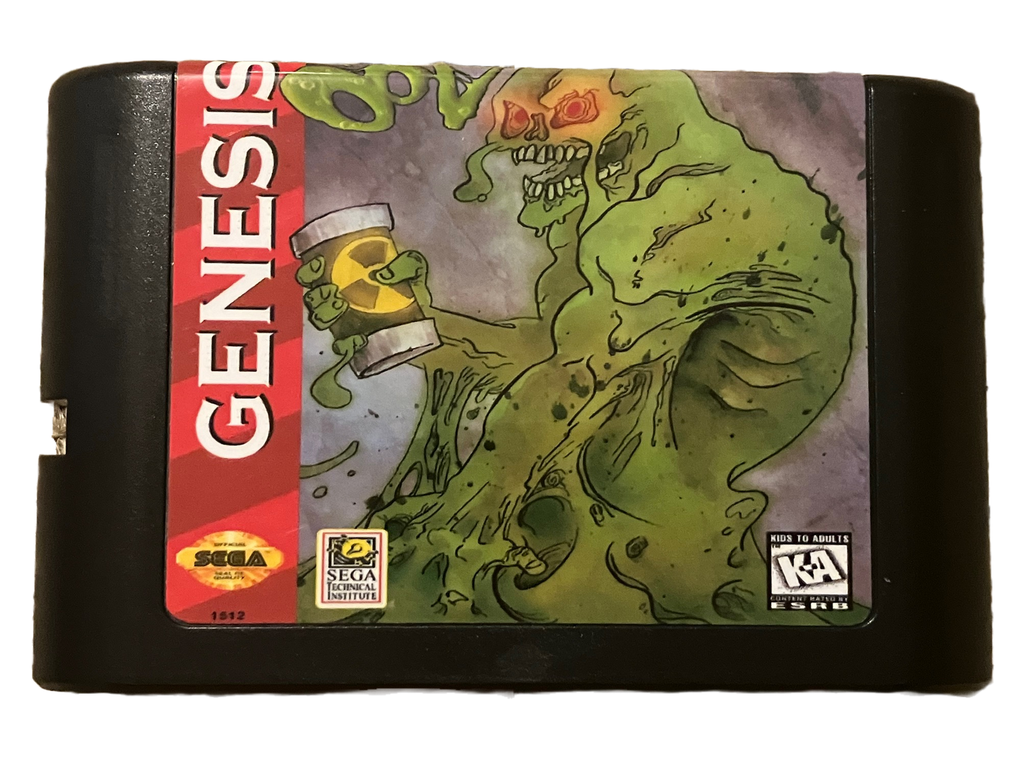 The Ooze Sega Genesis Video Game.