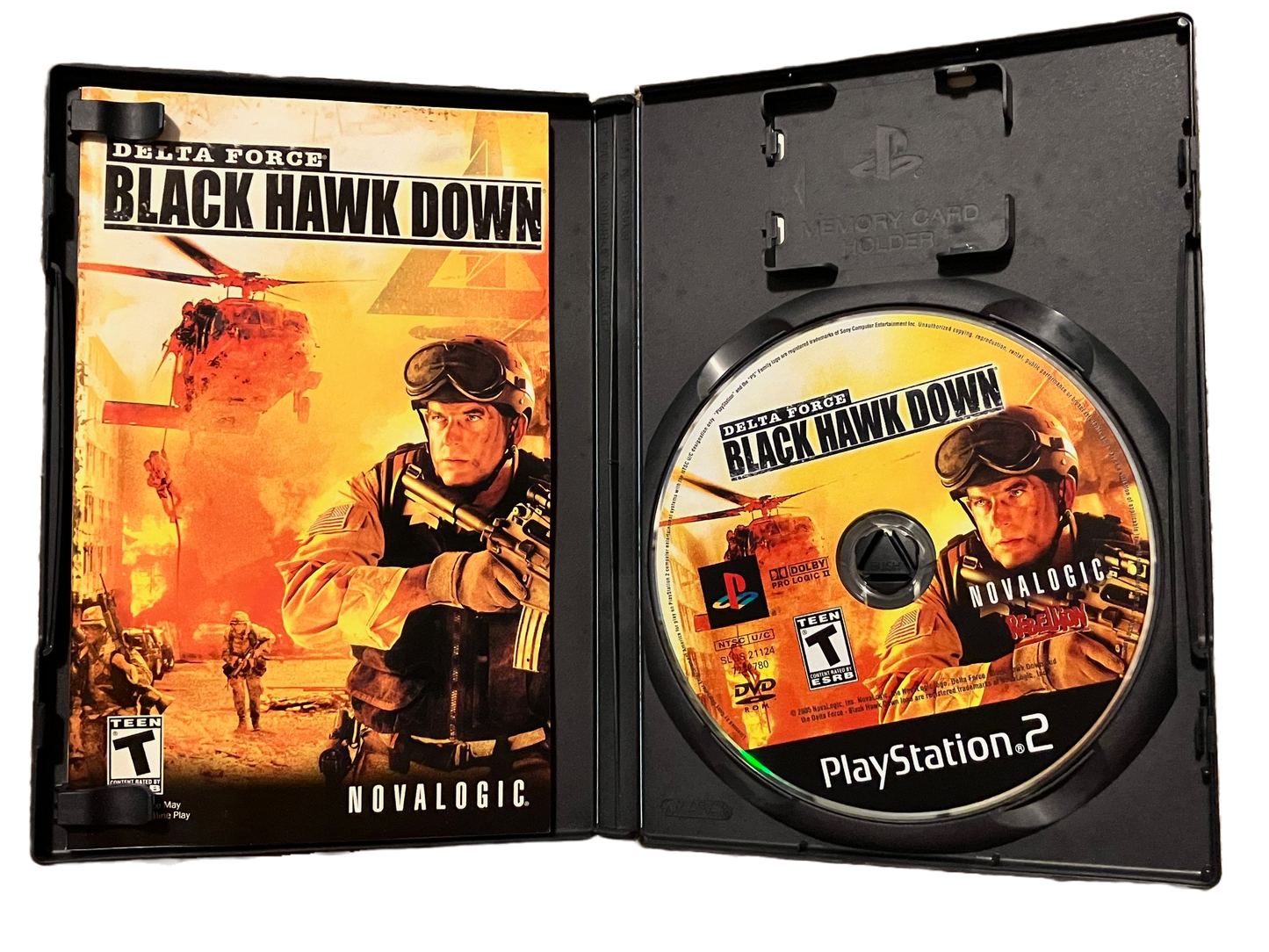 Delta Force Black Haek Down Sony PlayStation 2 PS2 Complete