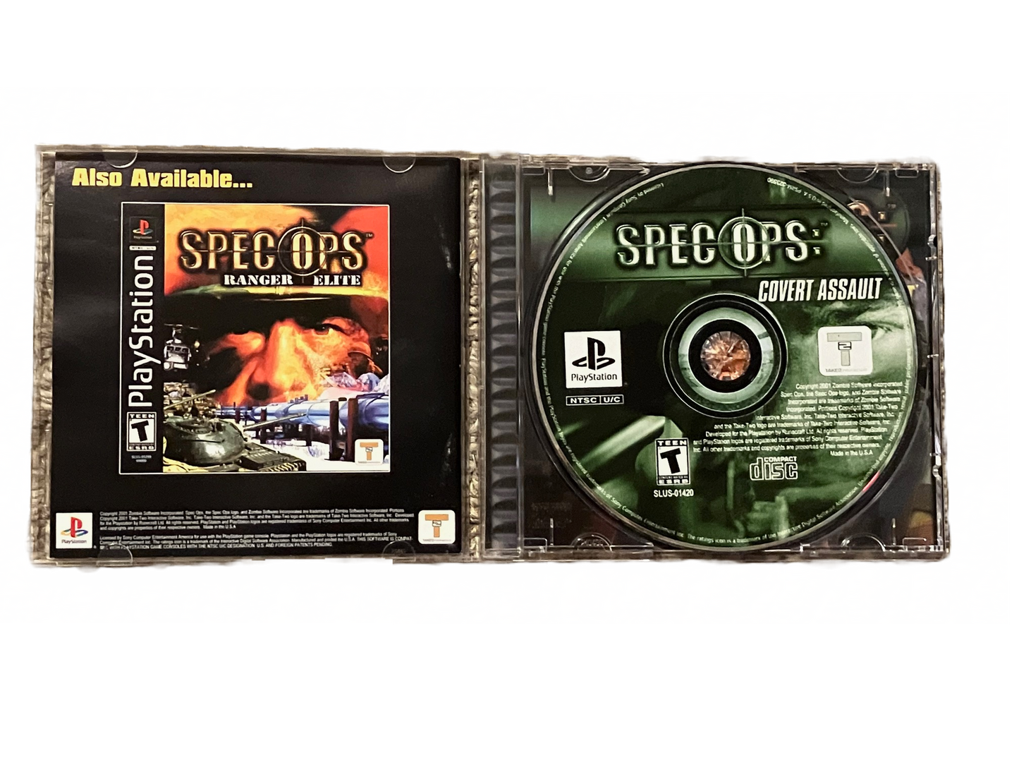 Spec Ops Covert Assault Sony PlayStation Complete