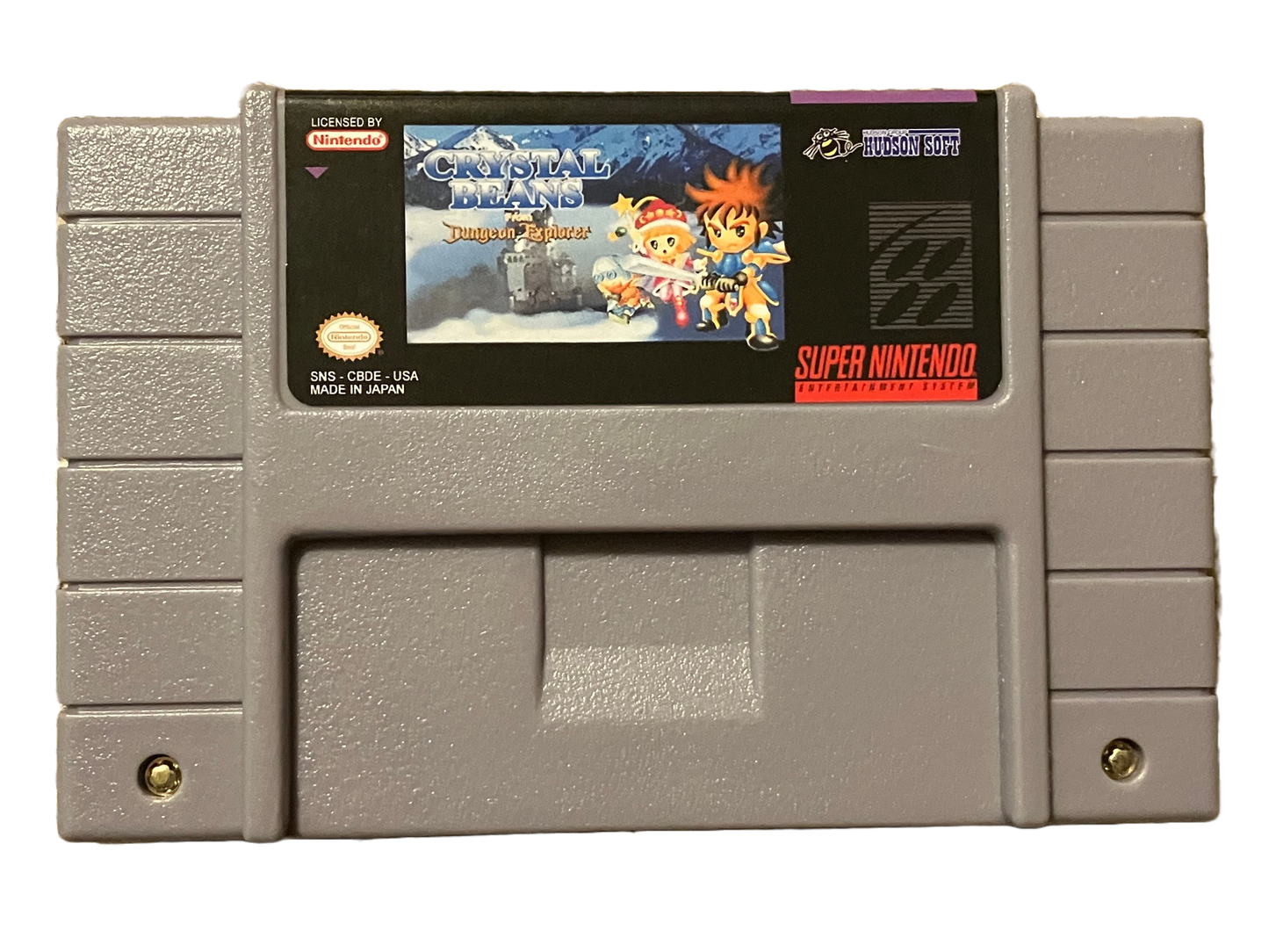 Crystal Beans: From Dungeon Explorer Super Nintendo SNES Video Game