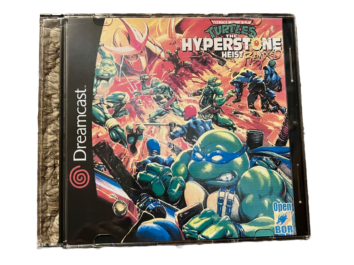 Teenage Mutant Ninja Turtles Hyperstone Heist Remix Sega Dreamcast Game