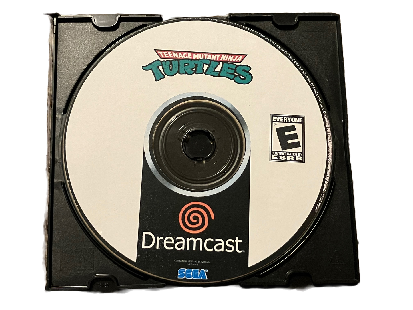 Teenage Mutant Ninja Turtles Arcade Game Sega Dreamcast Game