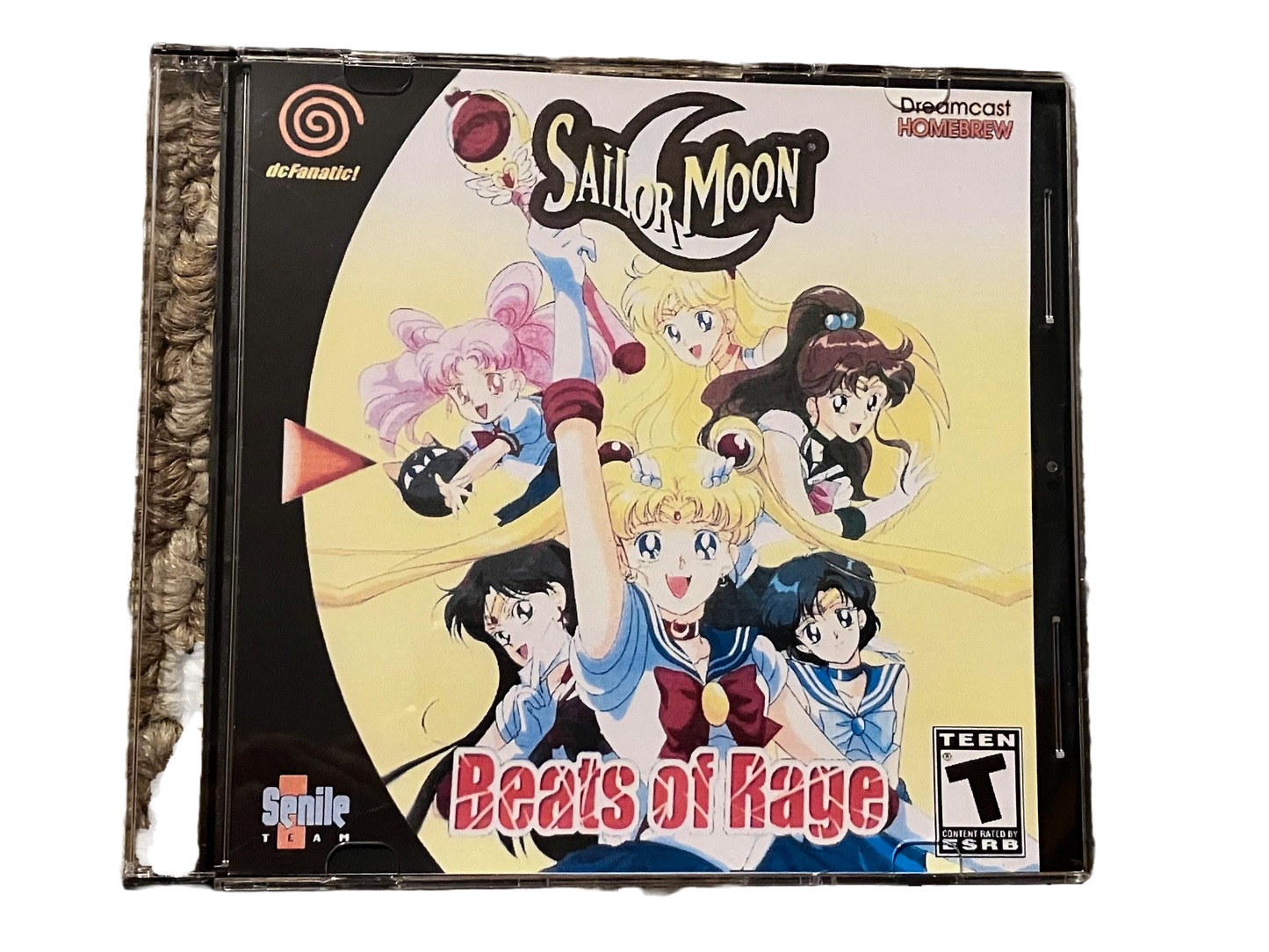 Sailor Moon Plus Beats of Rage Sega Dreamcast Game