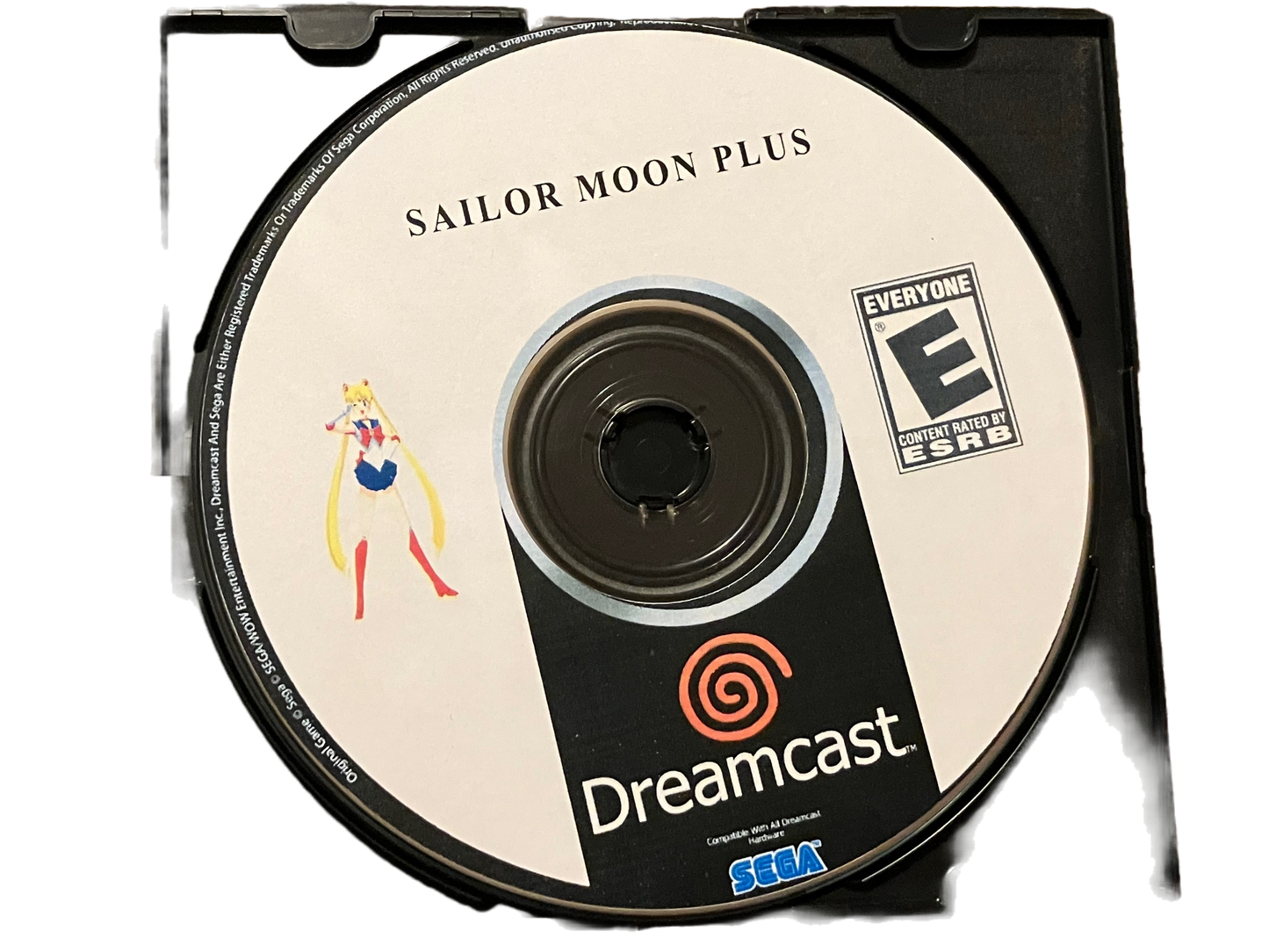 Sailor Moon Plus Beats of Rage Sega Dreamcast Game