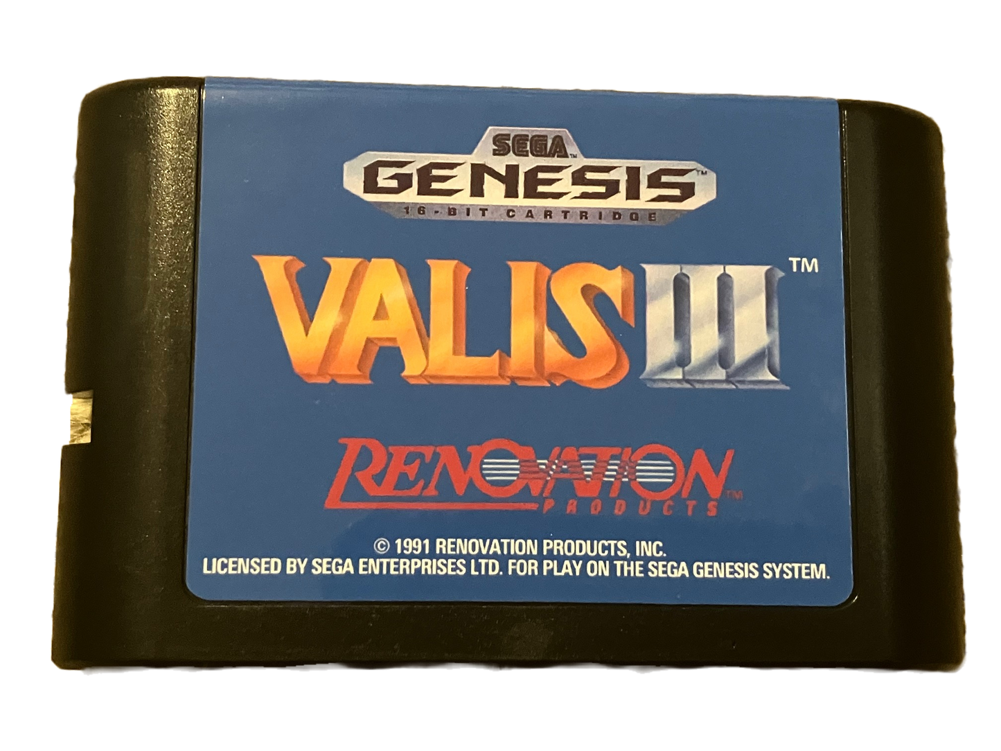 Valis III 3 Sega Genesis Video Game Puzzles LTD