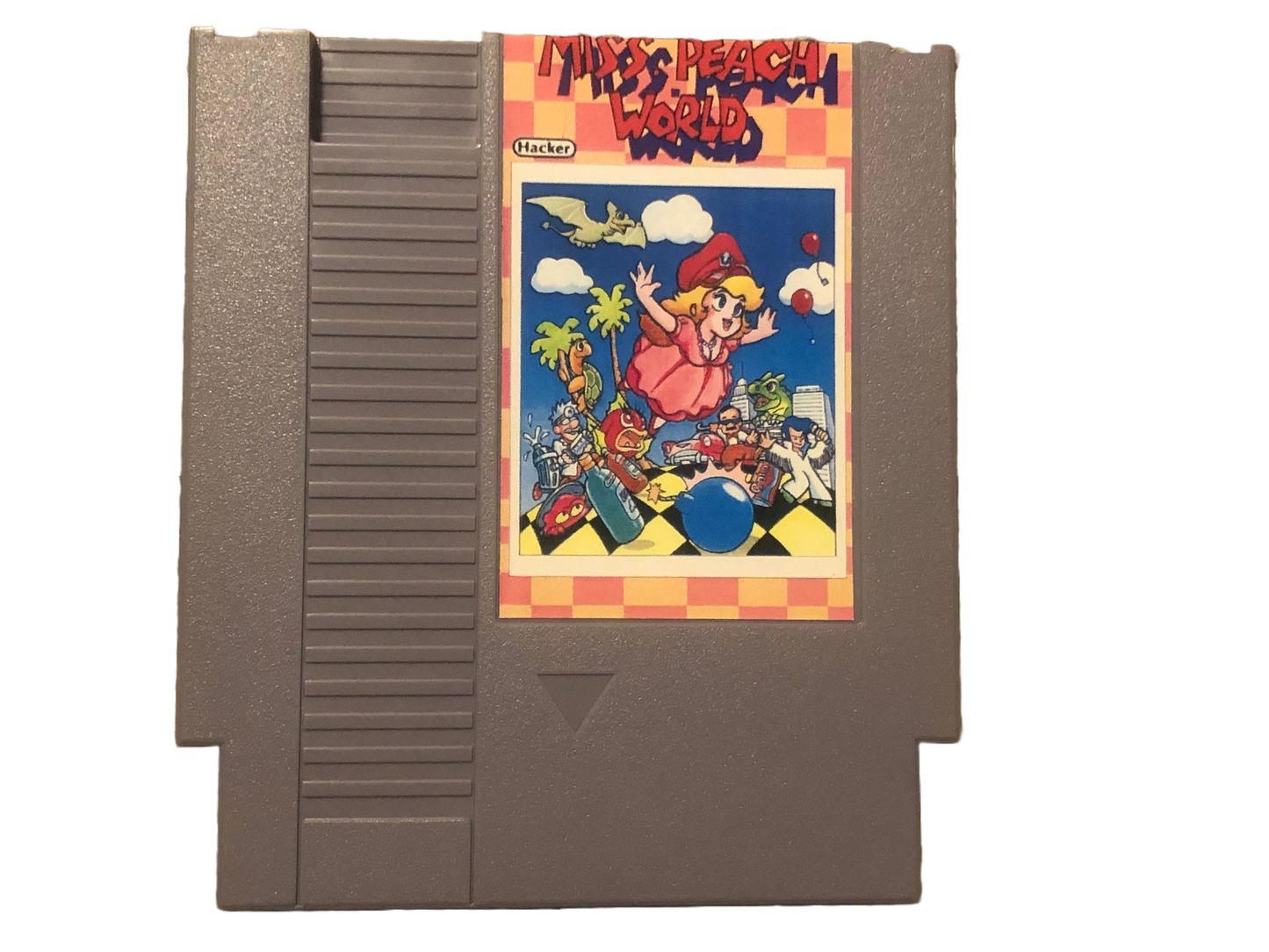 Miss Peach World Nintendo NES Video Game