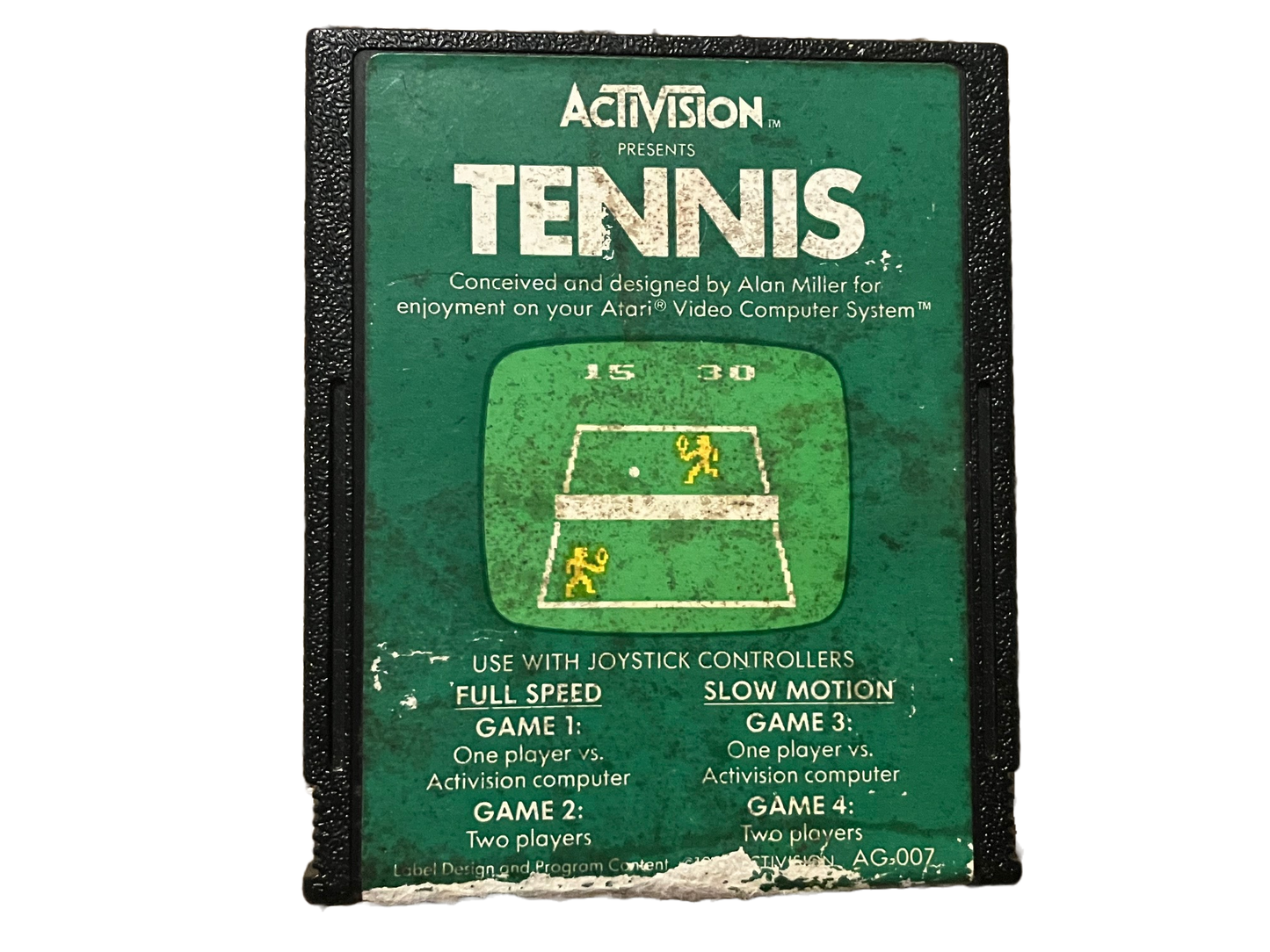 Tennis Atari 2600 Video Game