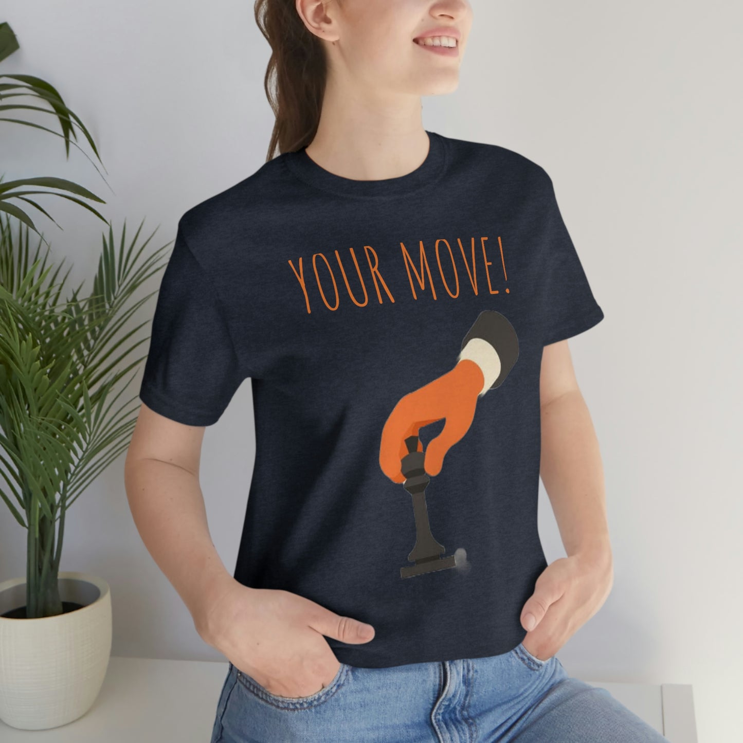 Your Move Chess Unisex Jersey Short Sleeve Tee