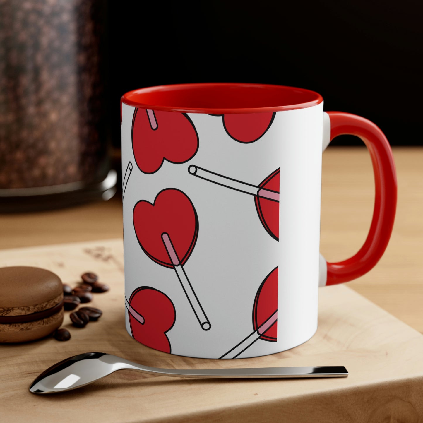 Valentine’s Day Accent Coffee Mug, 11oz