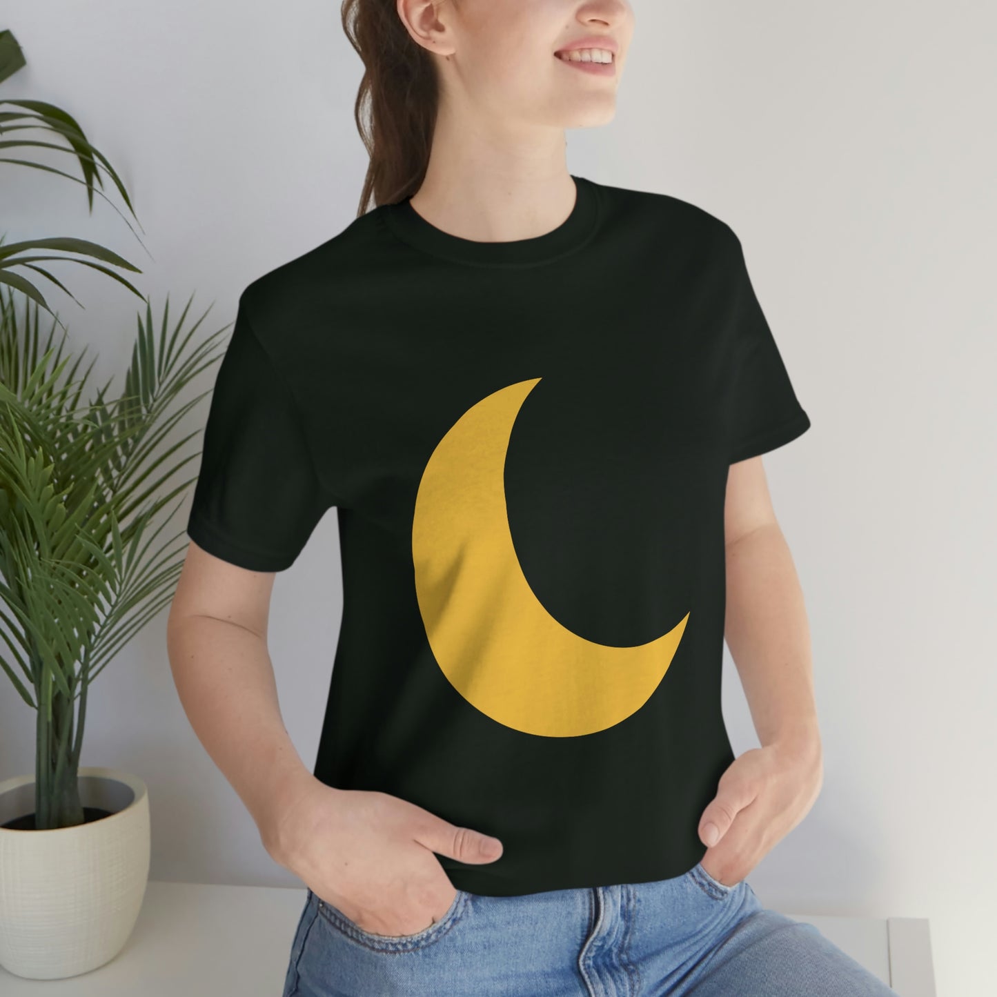 Half Moon Unisex Jersey Short Sleeve Tee