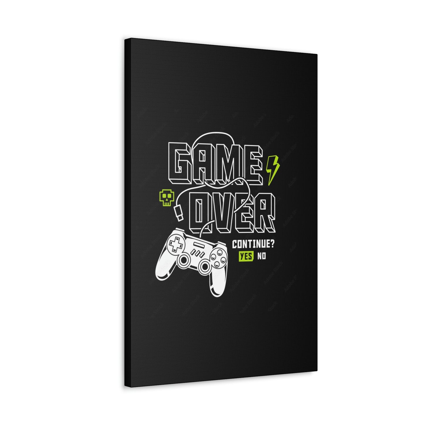 Game Over Canvas Gallery Wraps