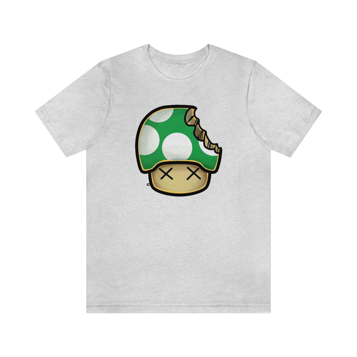 Bitten Mushroom Unisex Jersey Short Sleeve Tee