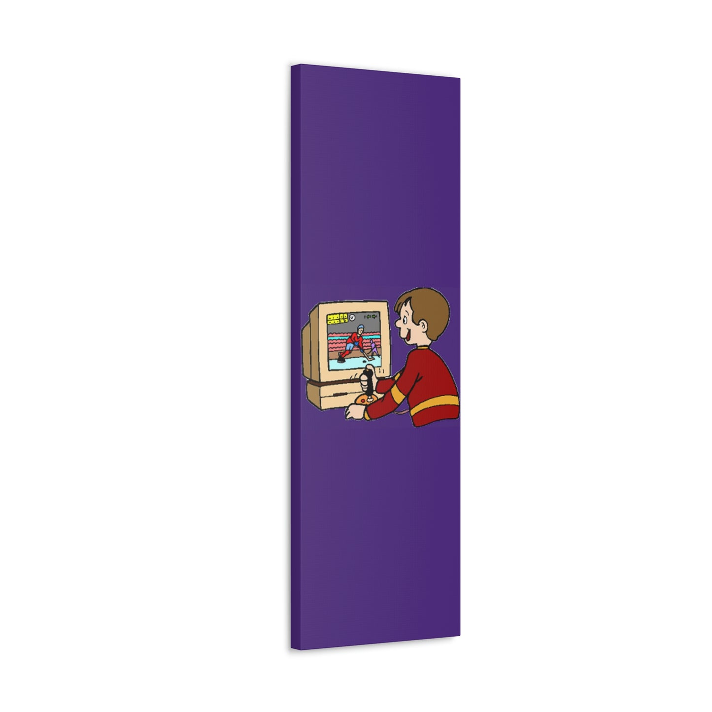 Old School Gamer Canvas Gallery Wraps