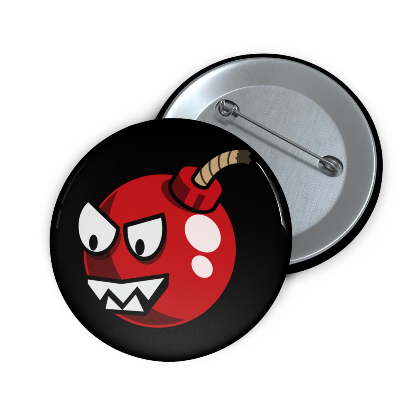 Video Game Style Bob-omb Custom Pin Buttons